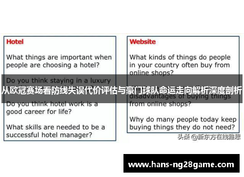 从欧冠赛场看防线失误代价评估与豪门球队命运走向解析深度剖析
